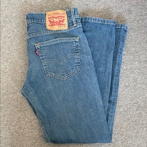 Levi's Classic Slim Fit Blue Jeans